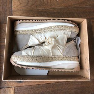 Free People Ivory Espadrilles
